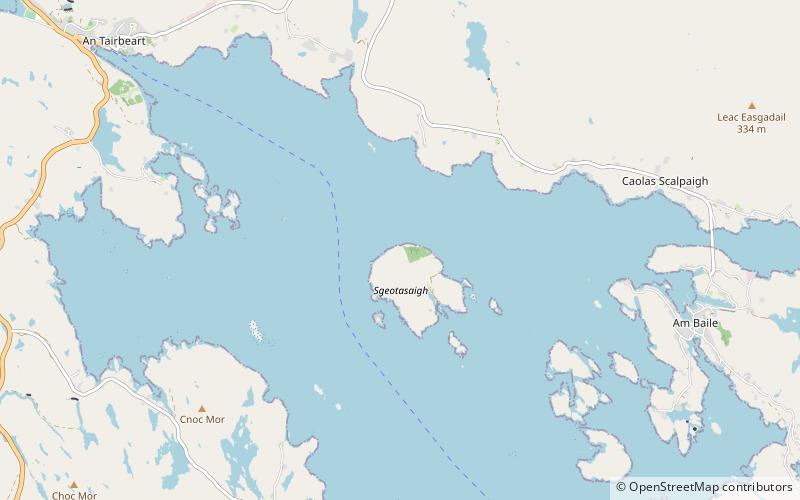 Scotasay location map