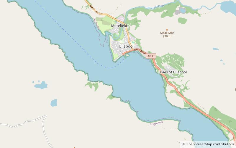 Loch Broom location map