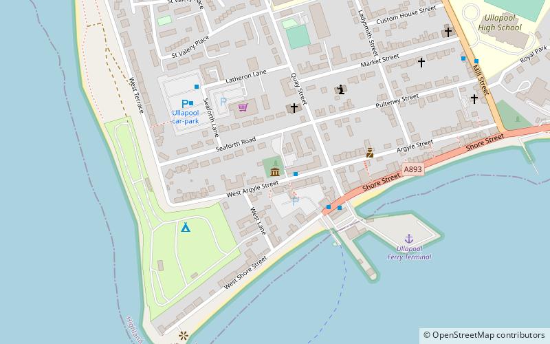 Ullapool Museum location map