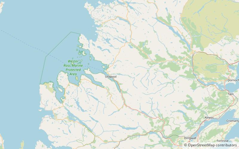 Loch Achall location map