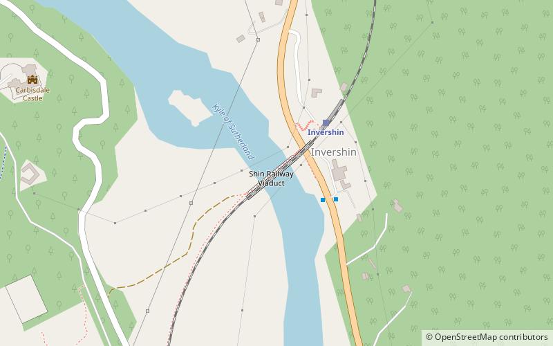 Shin Railway Viaduct location map