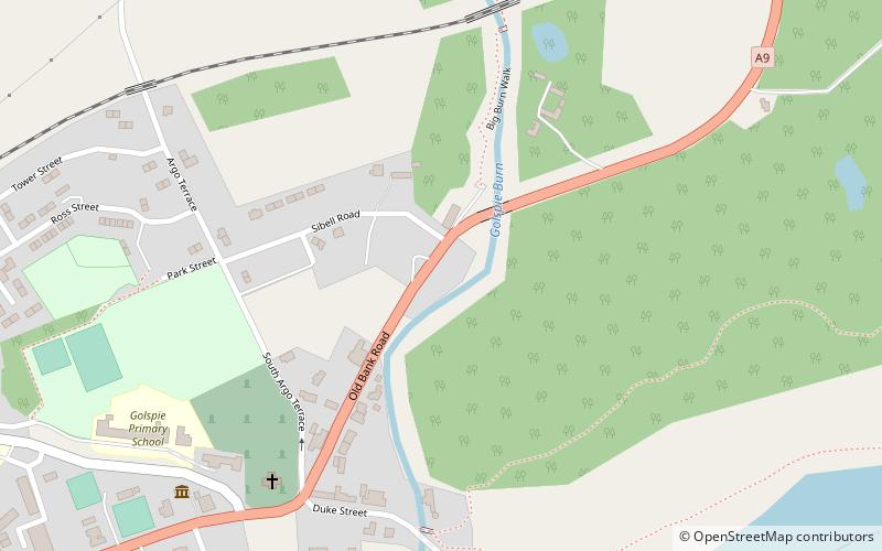 Old Bank Road drill hall location map