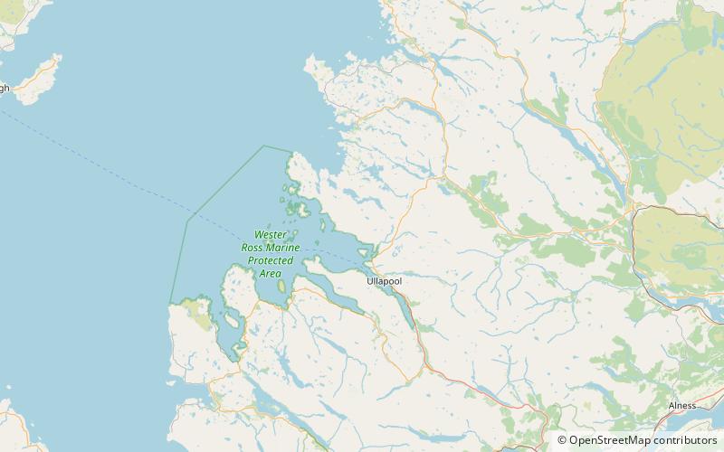 Ben Mor Coigach location map