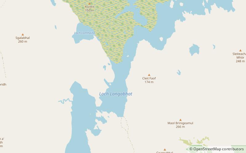 Loch Langavat location map