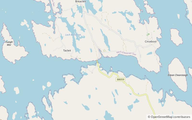 Calanais VIII location map