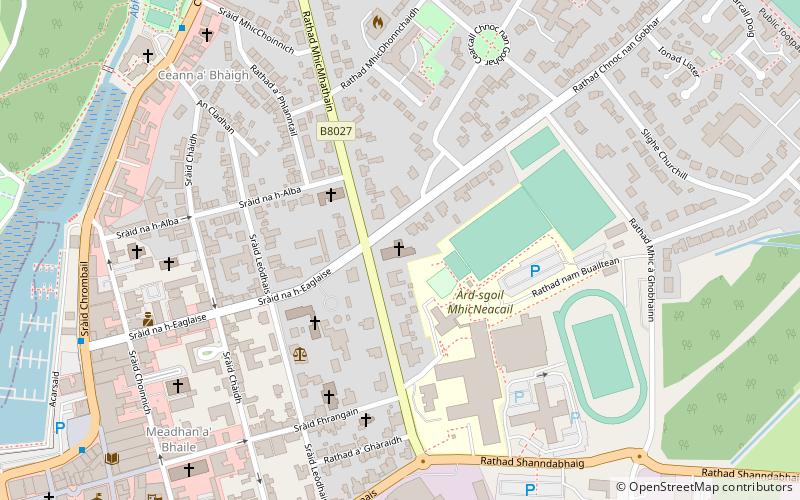 Stornoway High Church location map