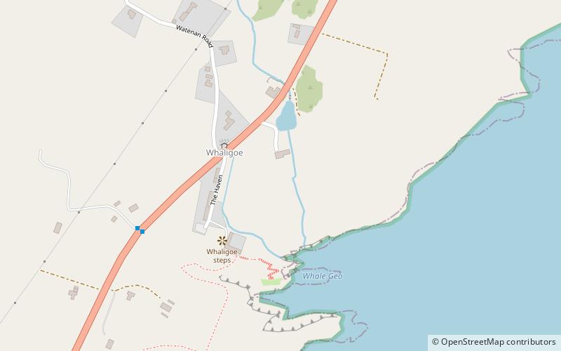 Whaligoe location map