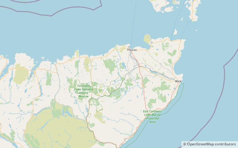 Loch Shurrery location map