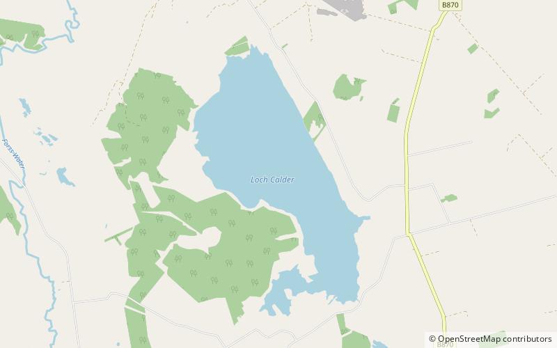 Loch Calder location map