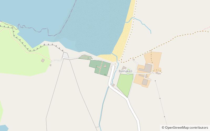 Balnakeil Craft Village location map