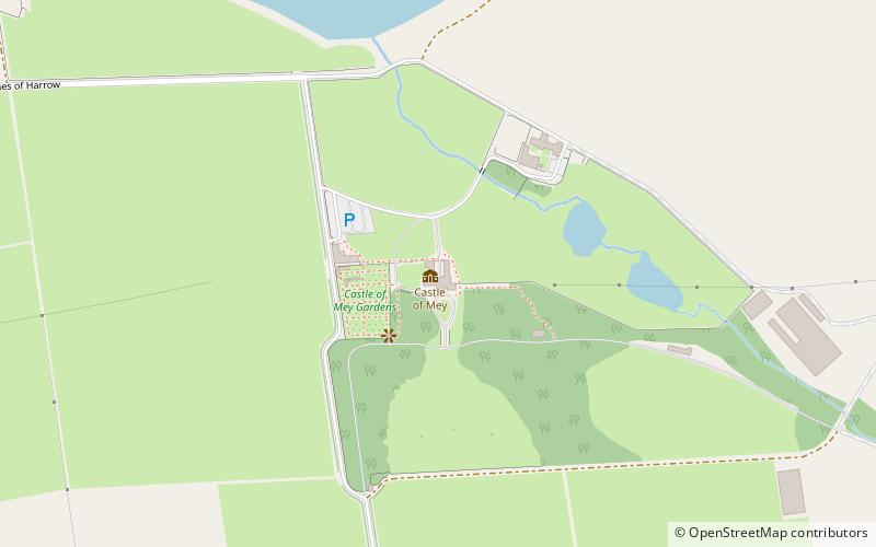 Zamek Mey location map