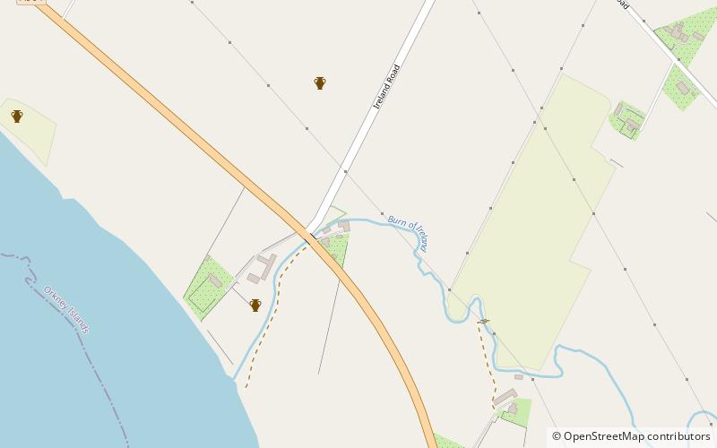 Mill of Ayreland location map