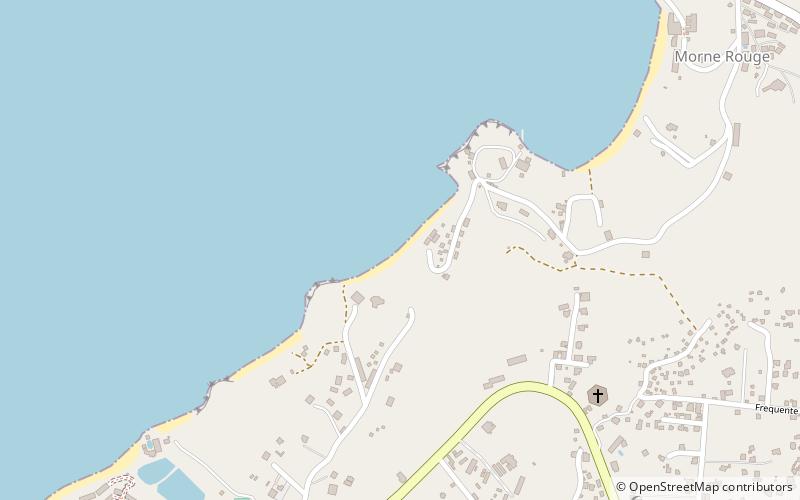 portici beach location map