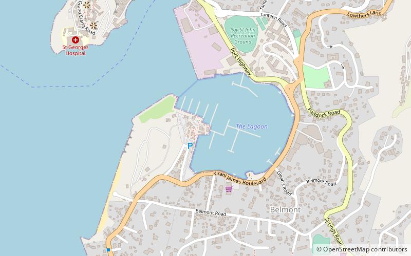 Port Louis Marina location map