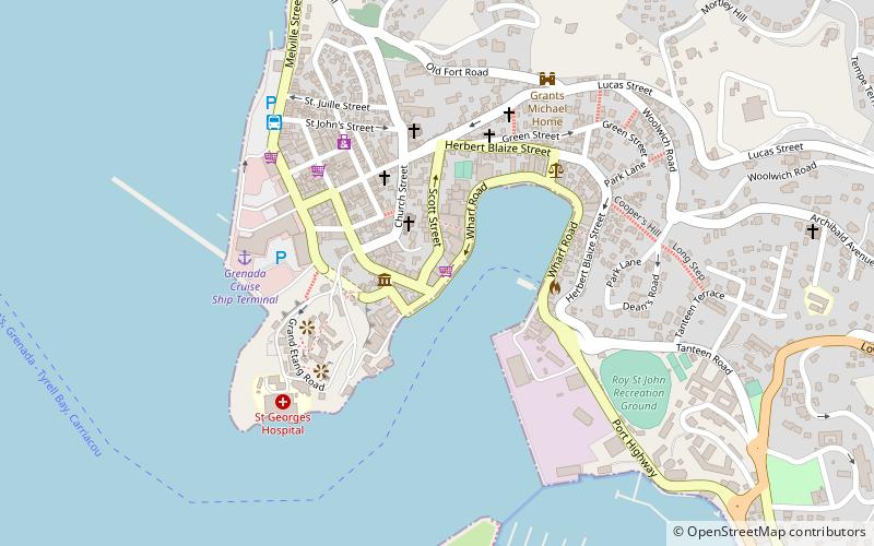 dots plaza saint georges location map