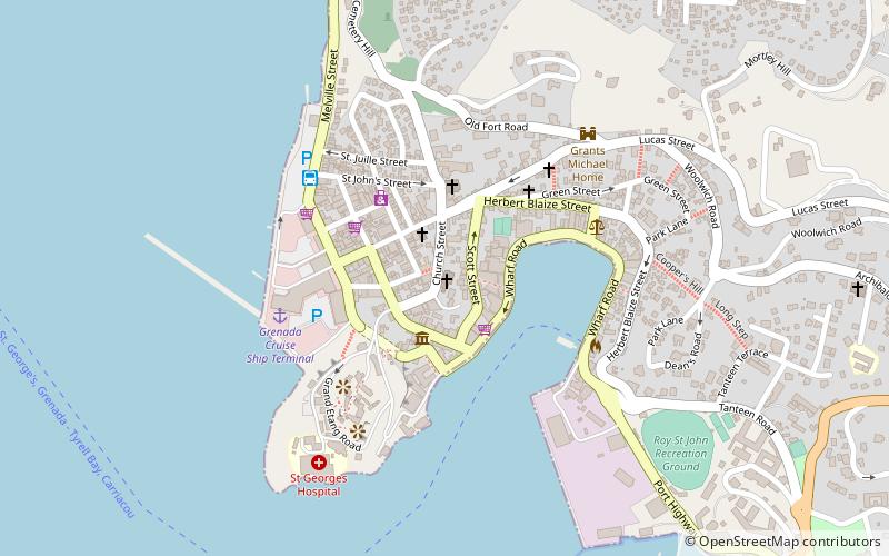 anglican church saint georges location map