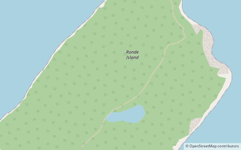 Ronde Island location map