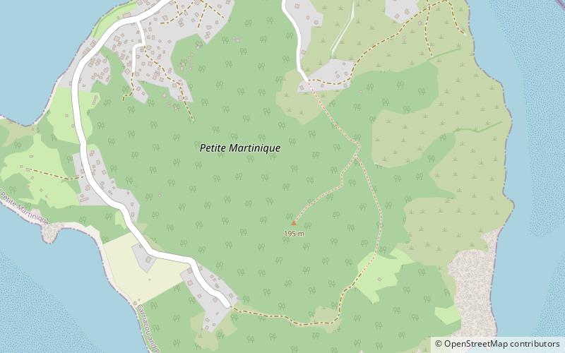 Petit Martinique location map