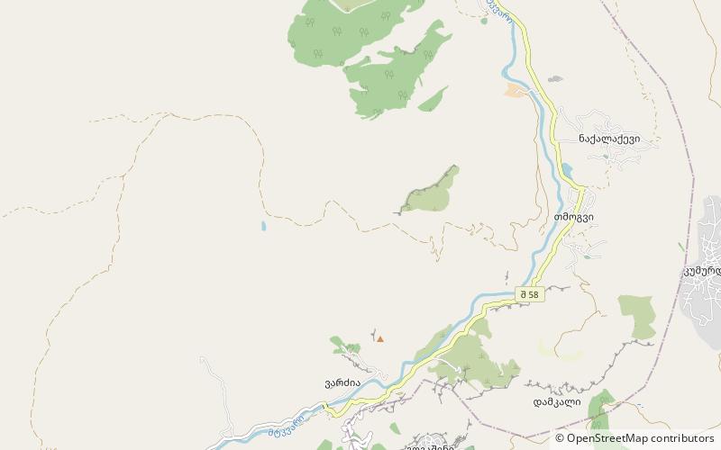 Zeda Tmogvi location map