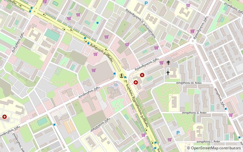 shota rustaveli rustavi location map