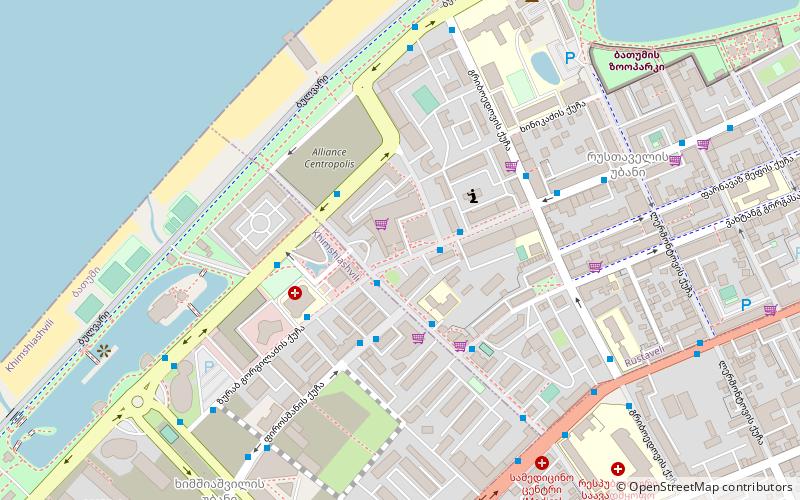 Batumi Mall batumi moli location map