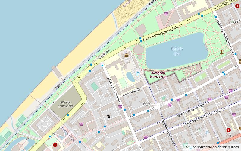 Staatliche Marineakademie Batumi location map