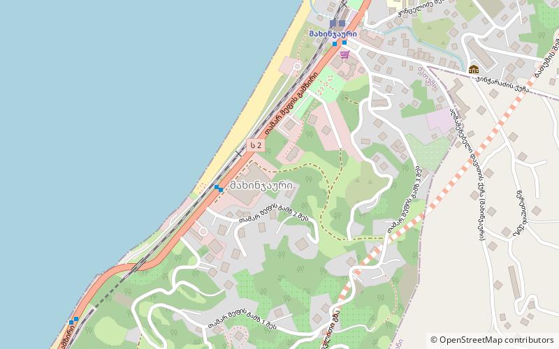 Makhinjauri location map