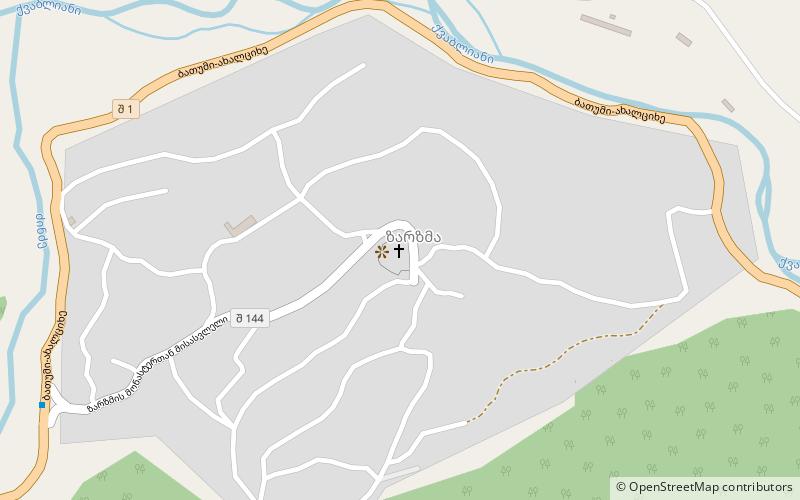 Zarzma monastery location map