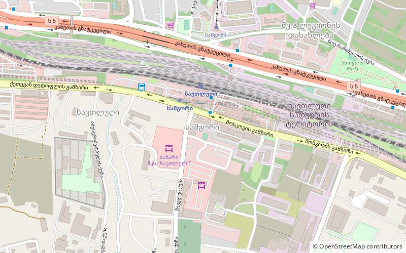 samgori bus station tbilisi location map