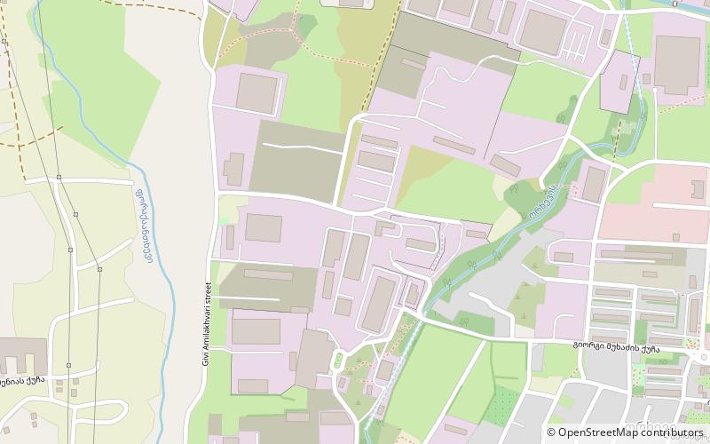 Isani-Samgori District location map