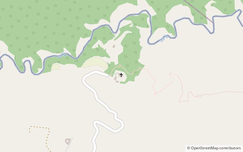 Betania Monastery location map