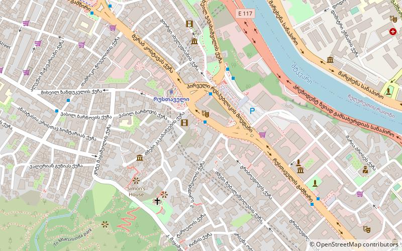 Georgische Nationale Akademie der Wissenschaften location map