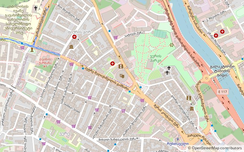 Tbilisi Concert Hall location map