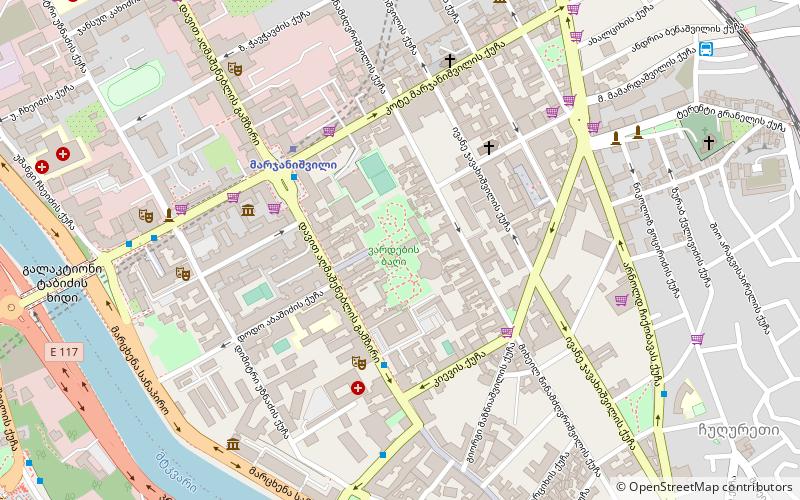Rose Garden Hotel location map