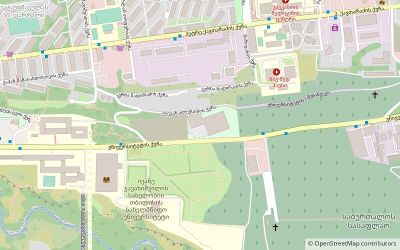 Olympic Palace location map