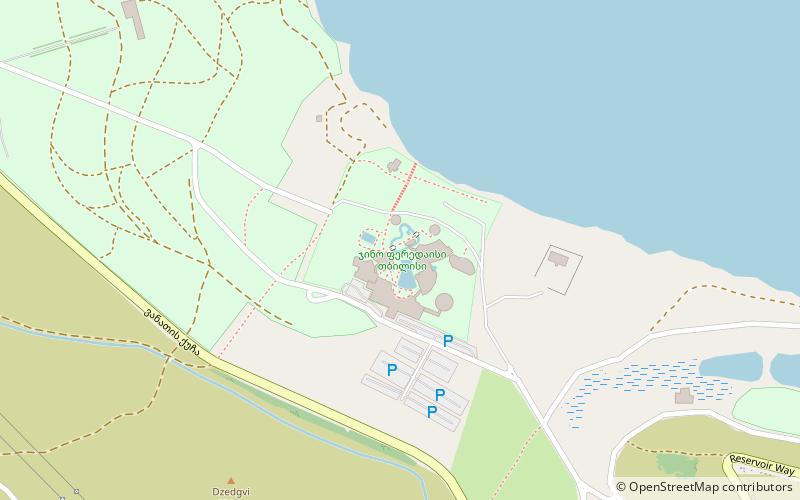 gino paradise tbilisi location map