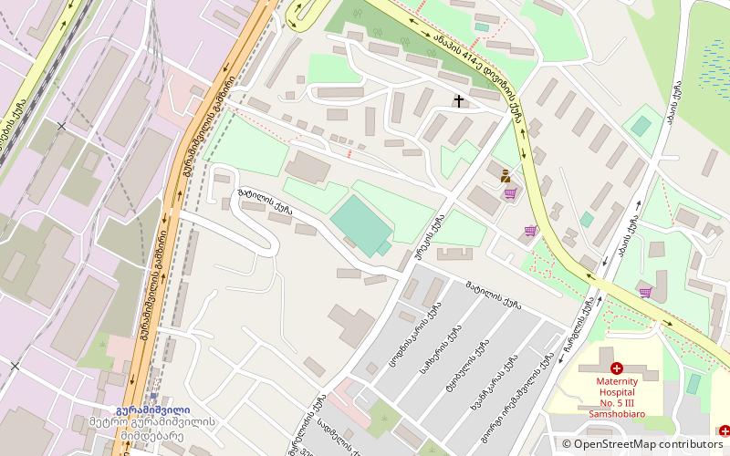 Sport-kompleksi Shatili location map