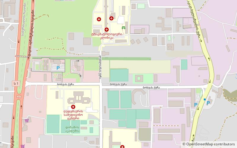 Stadion Olimpi location map