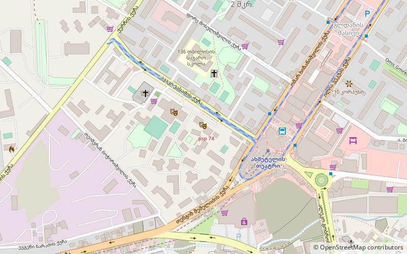 Akhmeteli State Drama Theatre / akhmetelis teatri location map