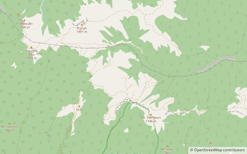 Gombori-Kamm location map