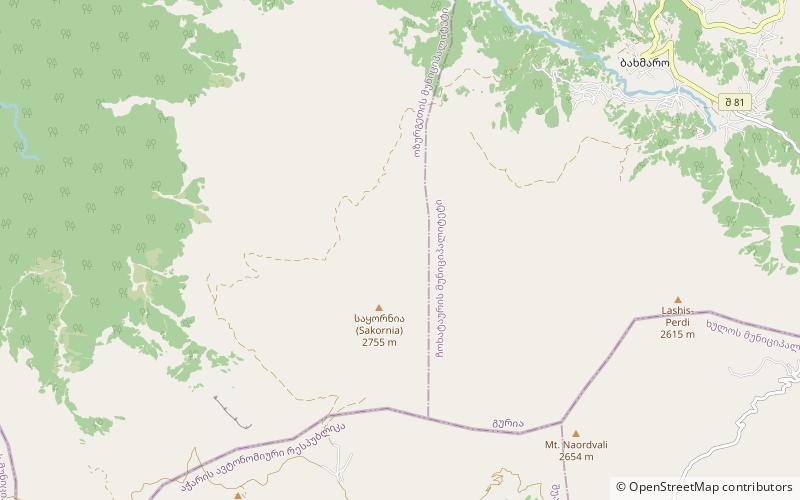 Sakornia location map