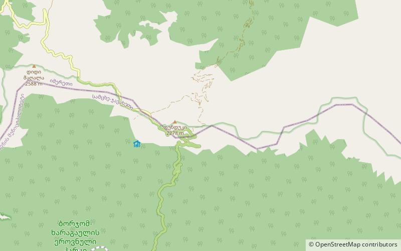 Col de Zekari location map