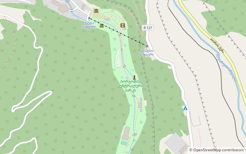 borjomi park location map