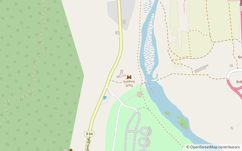bebristsikhe fortress location map