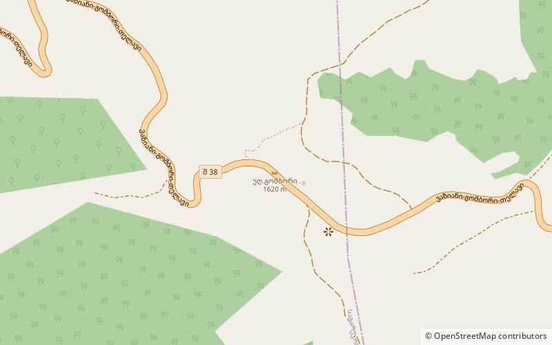 gombori pass telavi location map