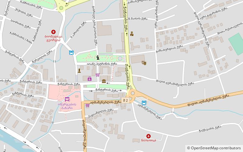 public service hall ozurgeti location map