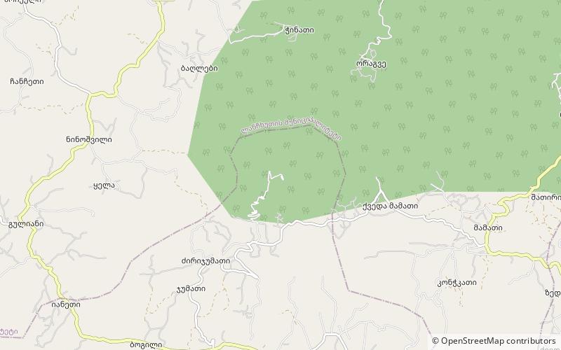 Dschumati location map