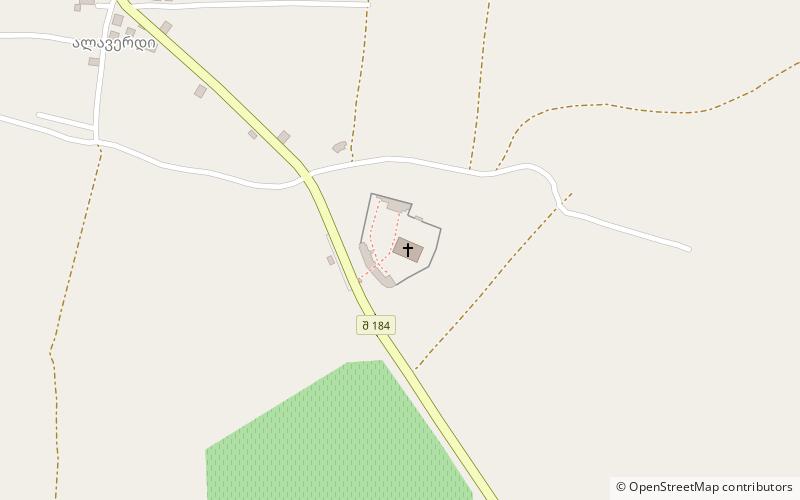 Alaverdi Monastery location map