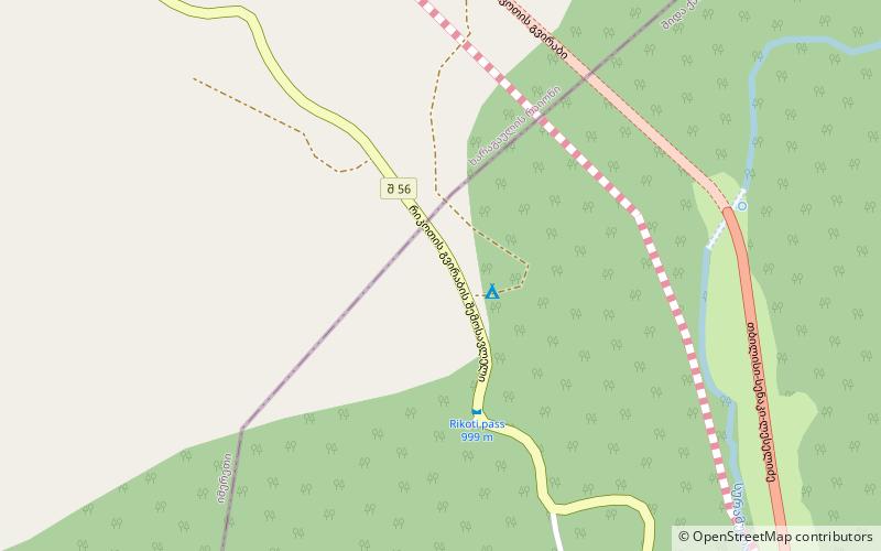 Rikoti Pass location map