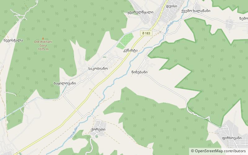 Pankissi-Tal location map